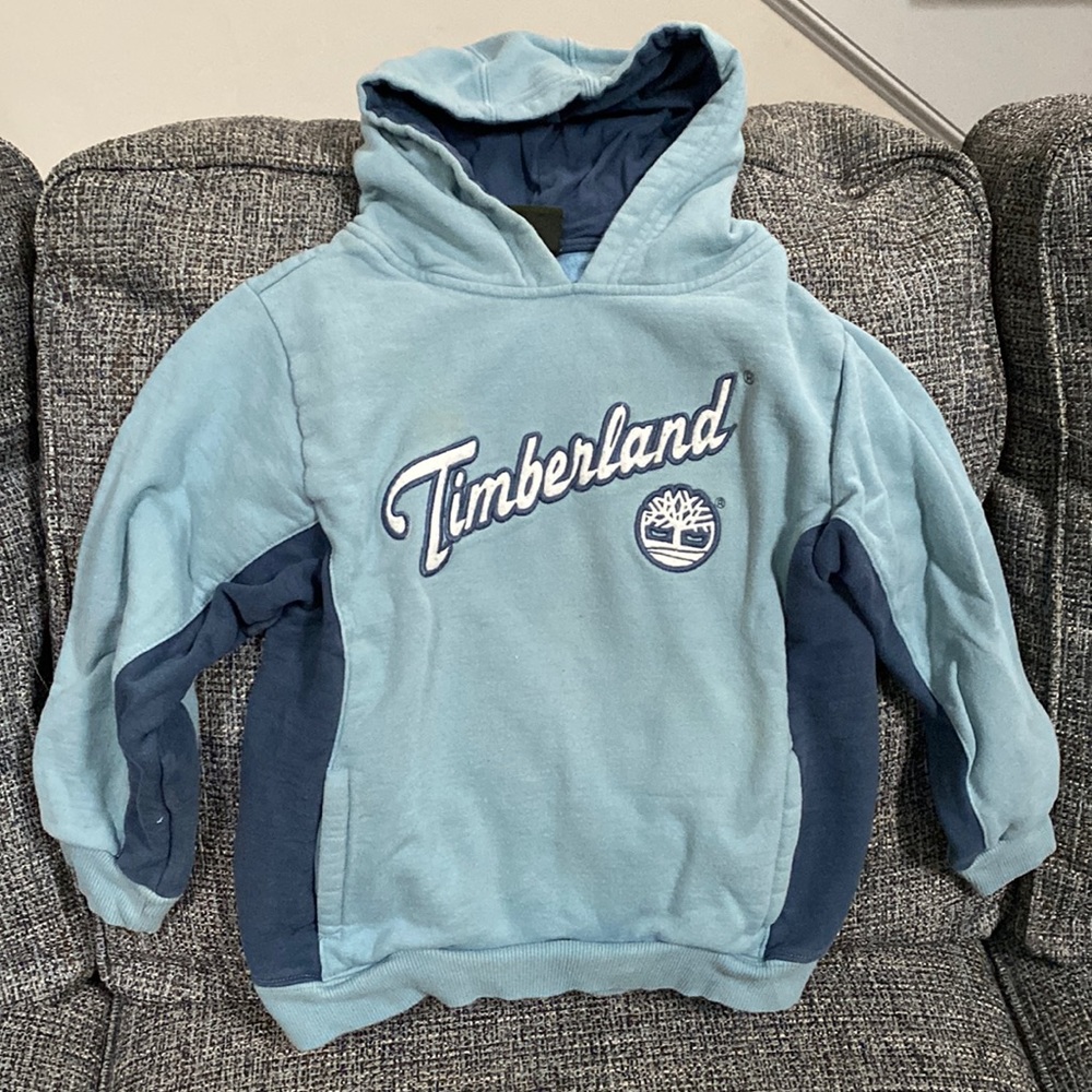 Timberland Kid’s Pullover Hoodie, Size 7